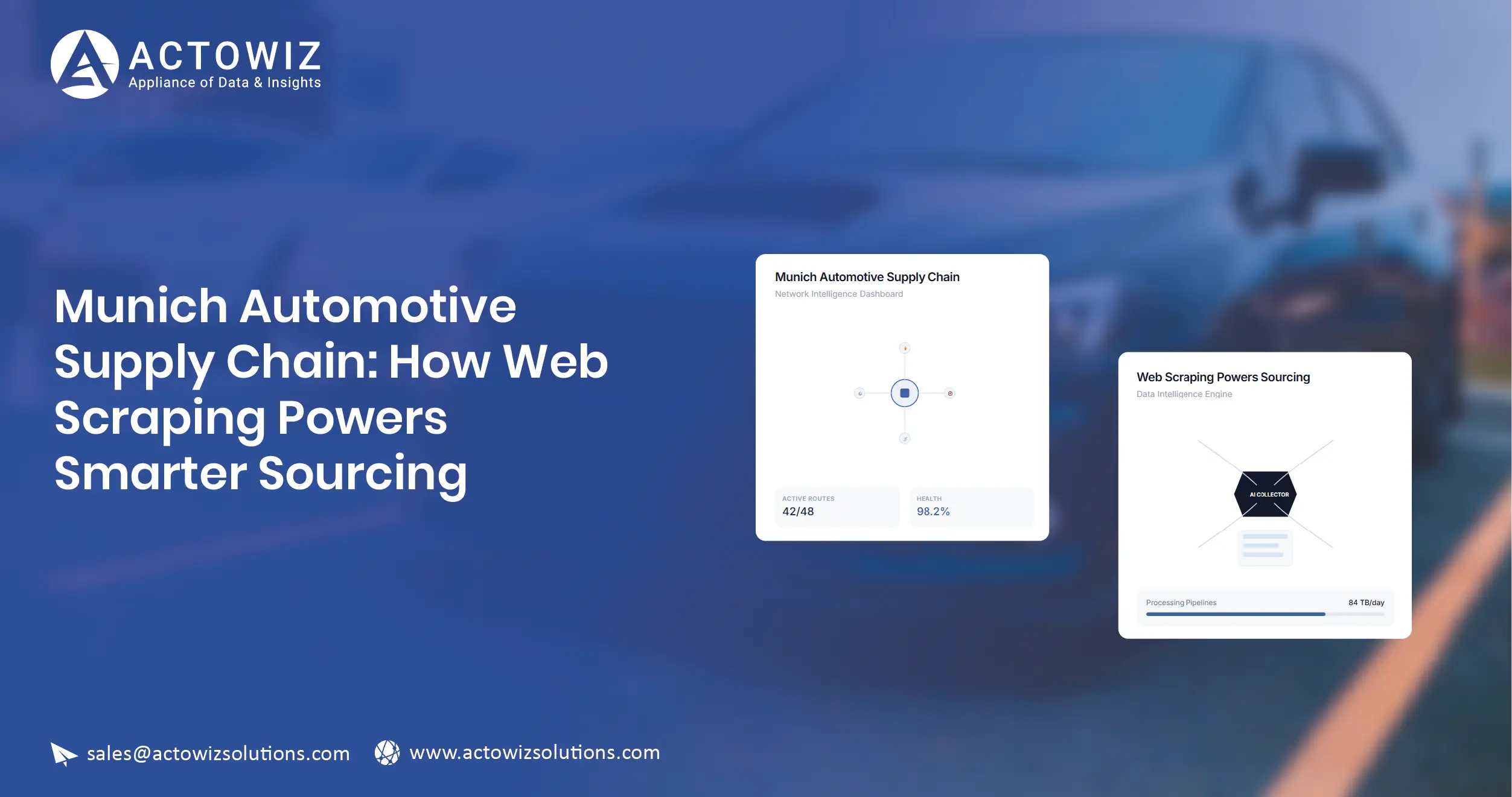 Munich Automotive Supply Chain: How Web Scraping Powers Smarter Sourcing